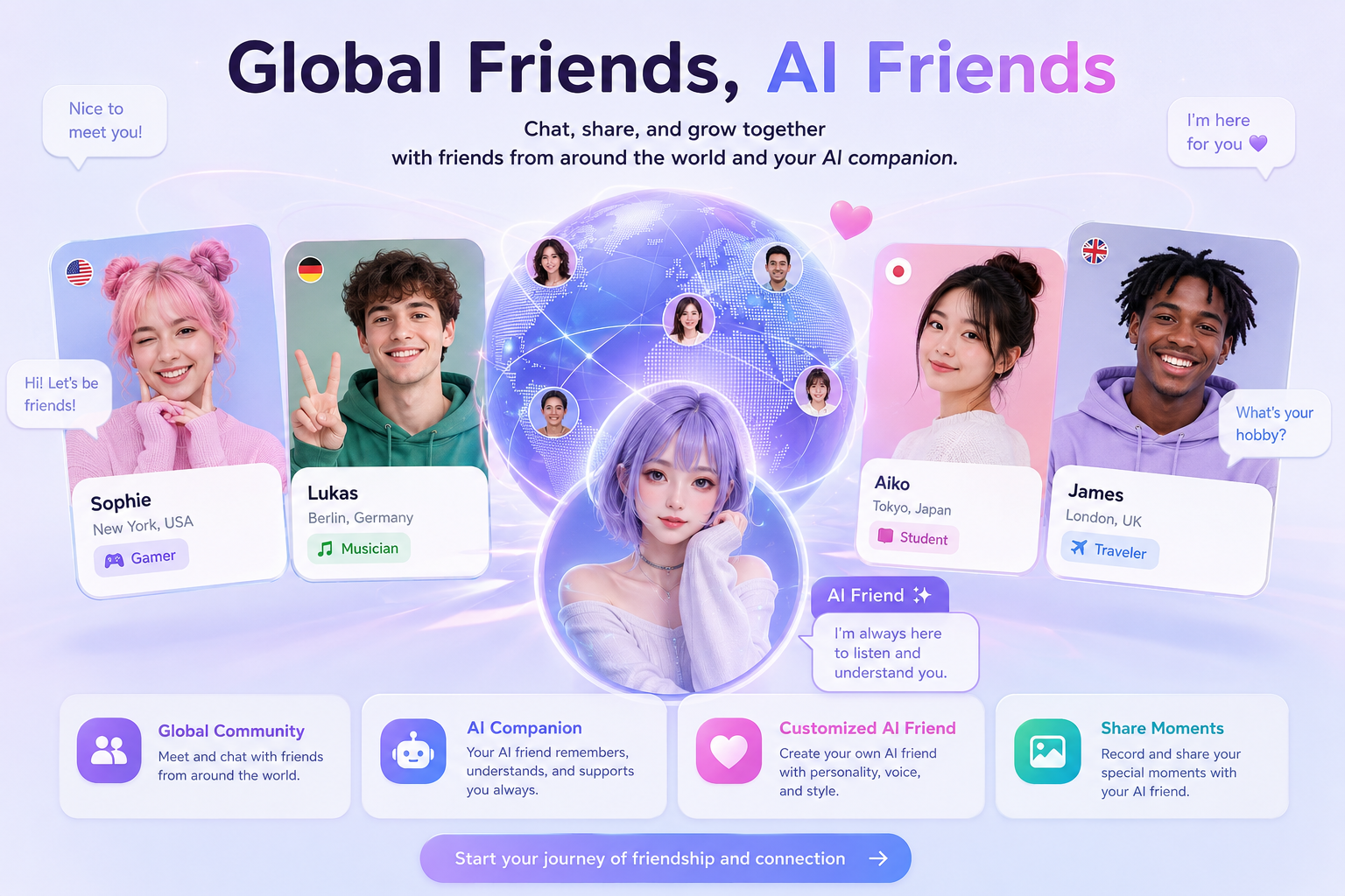 Global Friends, AI Friends