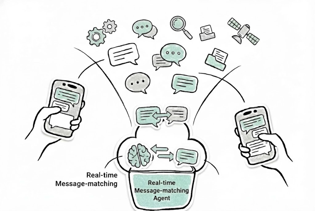 Real-time Message-matching Agent
